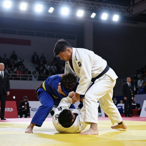 Franco Baltazar vence al medallista olímpico Willian Lima en Grand Prix Lima