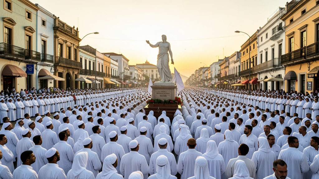 Multitudinaria segunda salida del Señor de los Milagros recorre las calles de Lima