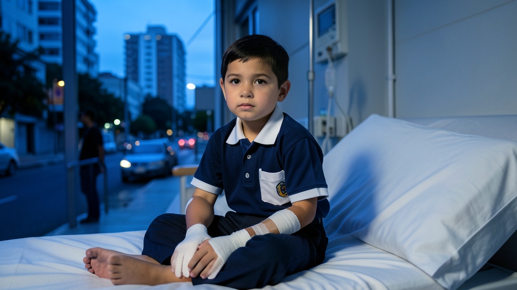 Escolar de Comas requiere tres cirugías por perforación intestinal tras accidente con lápiz en el aula