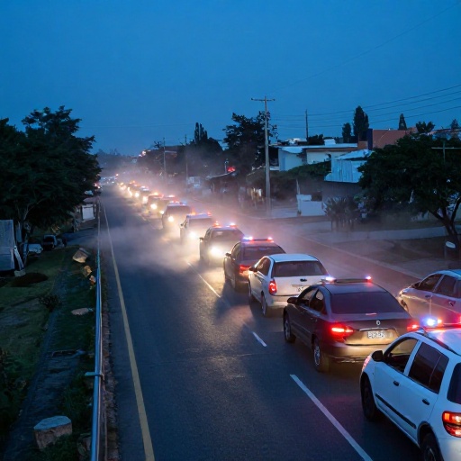 Choque múltiple entre camionetas deja dos heridos en el cruce Vía Expresa Sur con Av. Surco