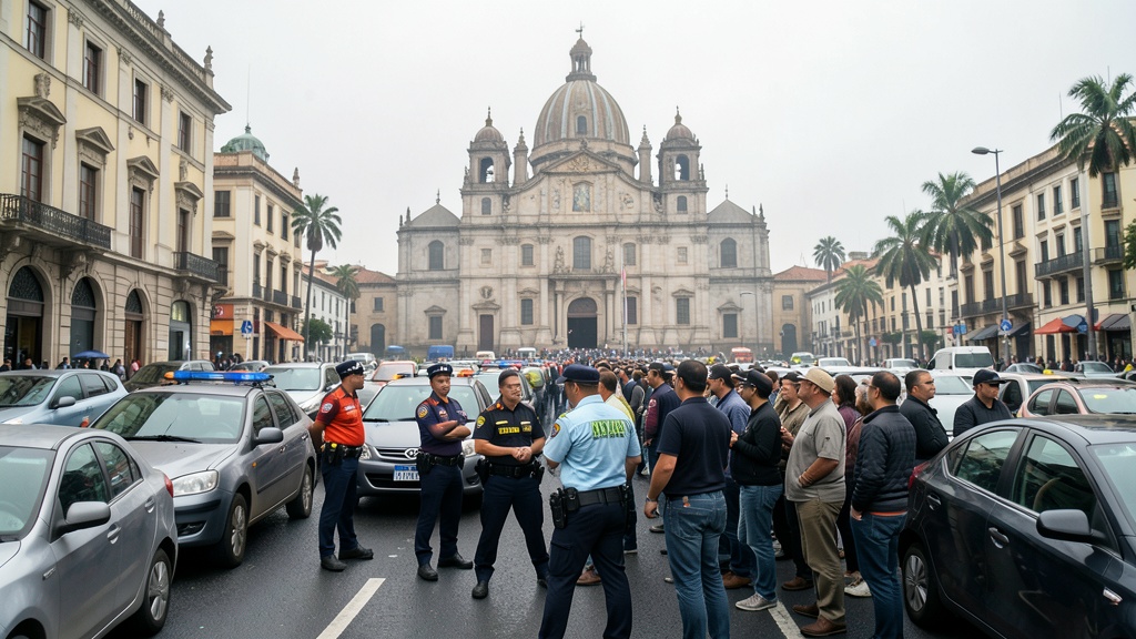 Cierres y desvíos de tránsito por el cuarto recorrido del Señor de los Milagros en Lima Centro