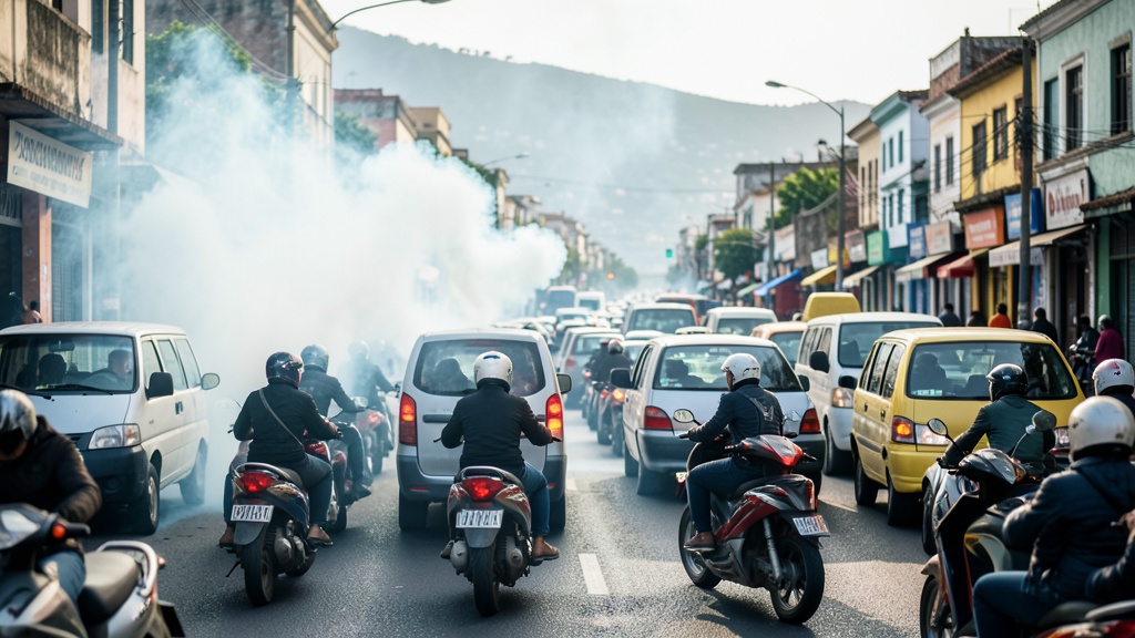 Cámara capta colisión de combi contra mototaxis estacionadas en Chorrillos
