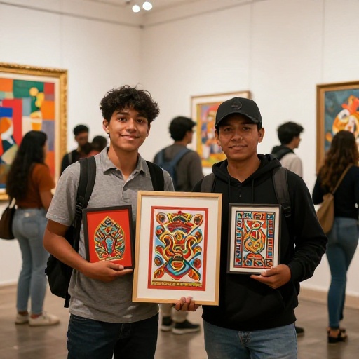 Jóvenes peruanos exhiben arte chino en Lima: una muestra cultural para el vecino limeño