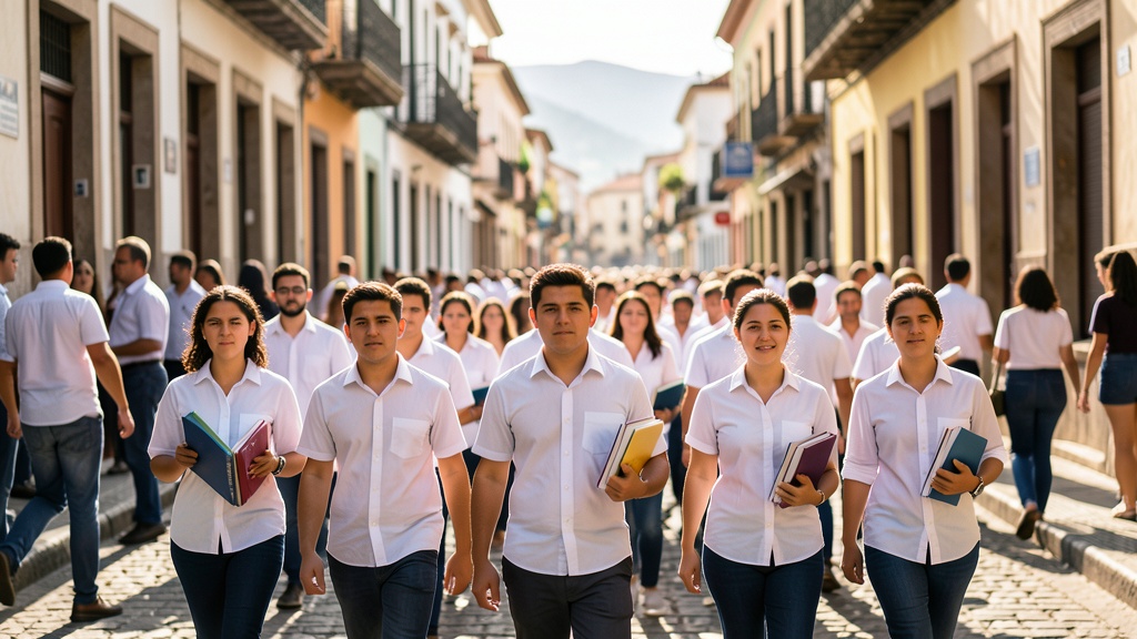Estudiantes de UCV visitan Agencia Andina y El Peruano en el Cercado de Lima