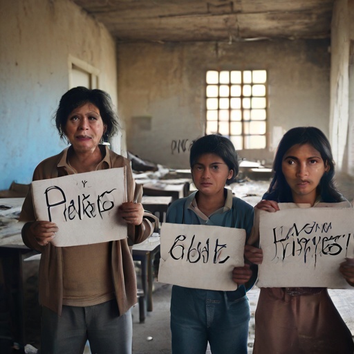 Padres exigen reconstrucción de colegio con grietas en Villa María del Triunfo