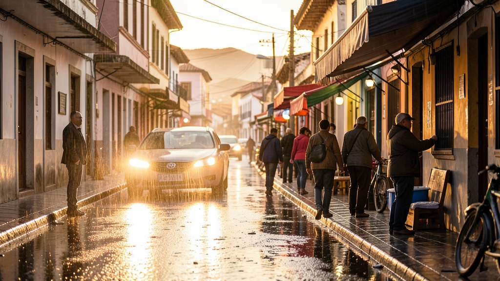 Llovizna intensa alerta a conductores por riesgo de aniegos en Lima