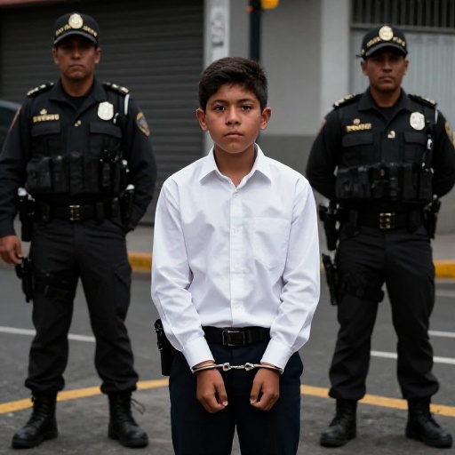 Adolescente de 14 años detenido por disparar contra mototaxista y policías en SJL