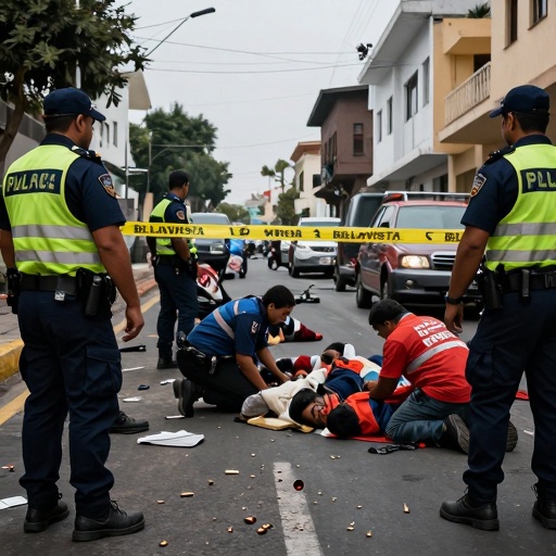 Violencia en Bellavista: Balas perdidas dejan un menor herido y una víctima mortal