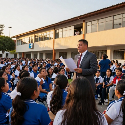 José Luna Morales promete centro preuniversitario para jóvenes de SJL