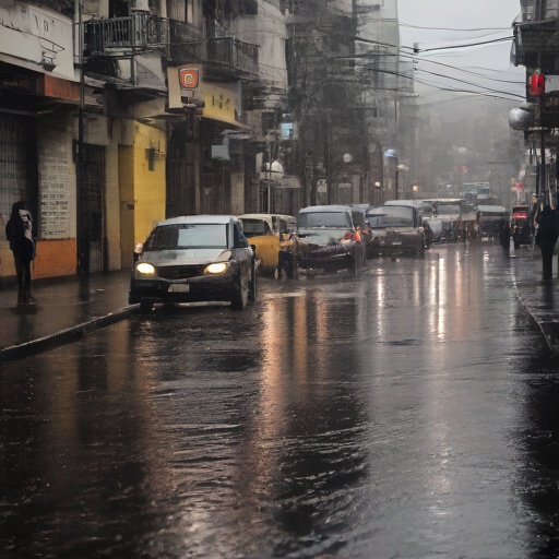 Lluvias intensas anegan calles y colapsan el tránsito en VMT, VES, Chorrillos y SJM