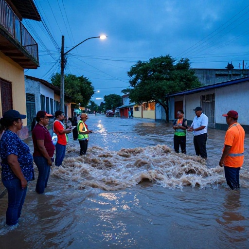 Villa El Salvador: Ministro anuncia emergencia por inundaciones y colapso de alcantarillado
