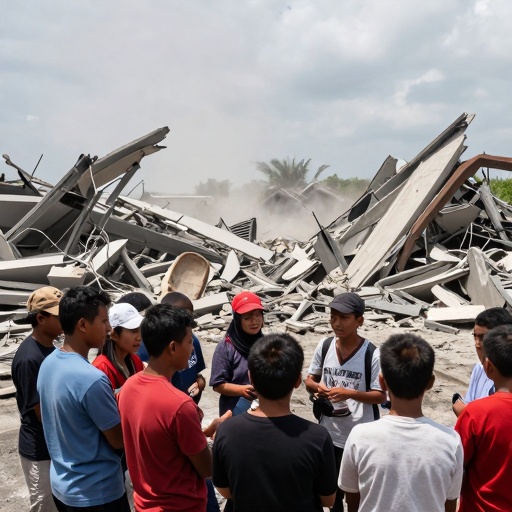 Terremoto de magnitud 7.7 sacude Indonesia cerca de la Isla Flores