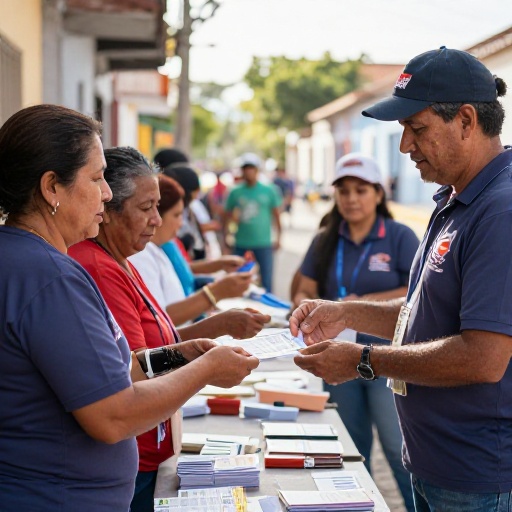 ODPE Villa El Salvador publica cartel con locales de votación para elecciones 2026