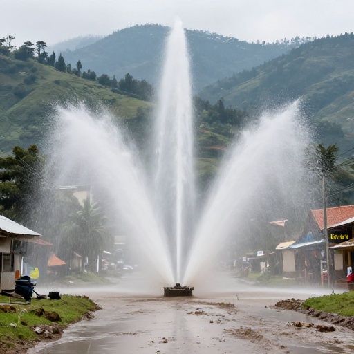 Sedapal despliega hidrojet para limpiar calles del Sur tras lluvia intensa