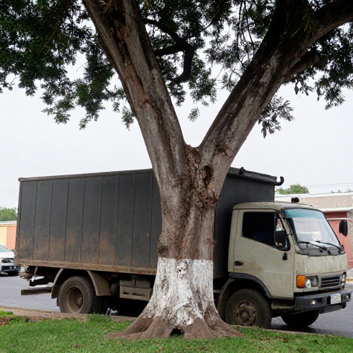 Camión daña en Miraflores el árbol histórico salvado por Chabuca Granda en 1977