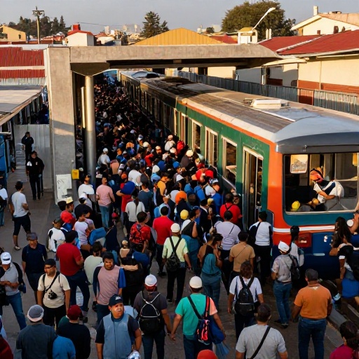 Paro de transportistas colapsa San Juan de Lurigancho y satura el Metro de Lima