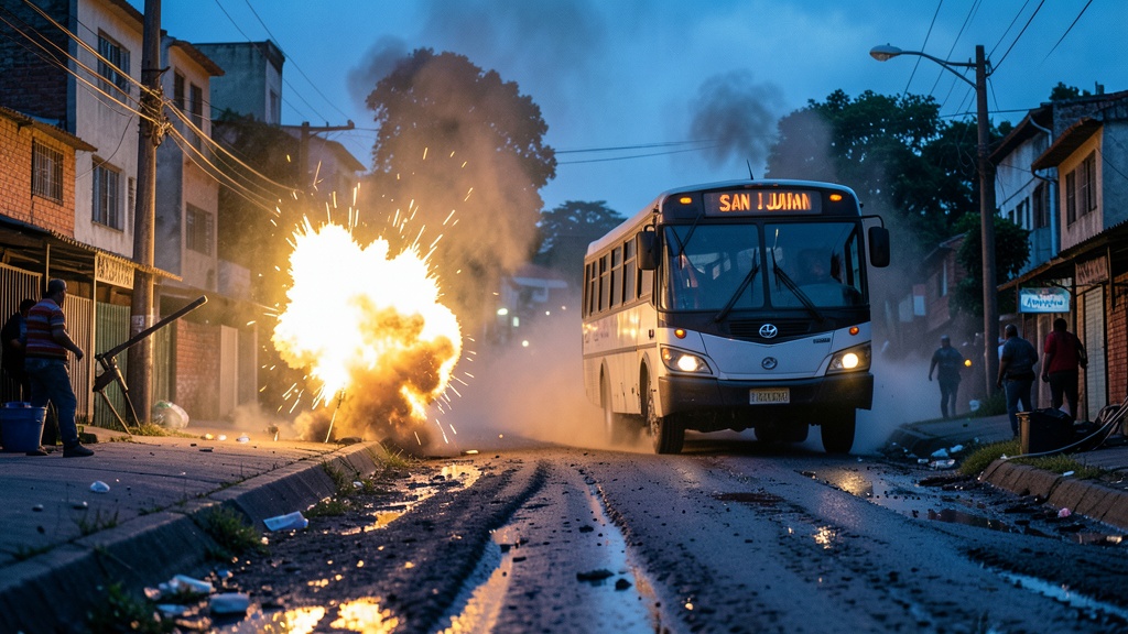 Atentado en San Juan de Miraflores: sicarios disparan contra bus de Cora Cora frente a su hijo
