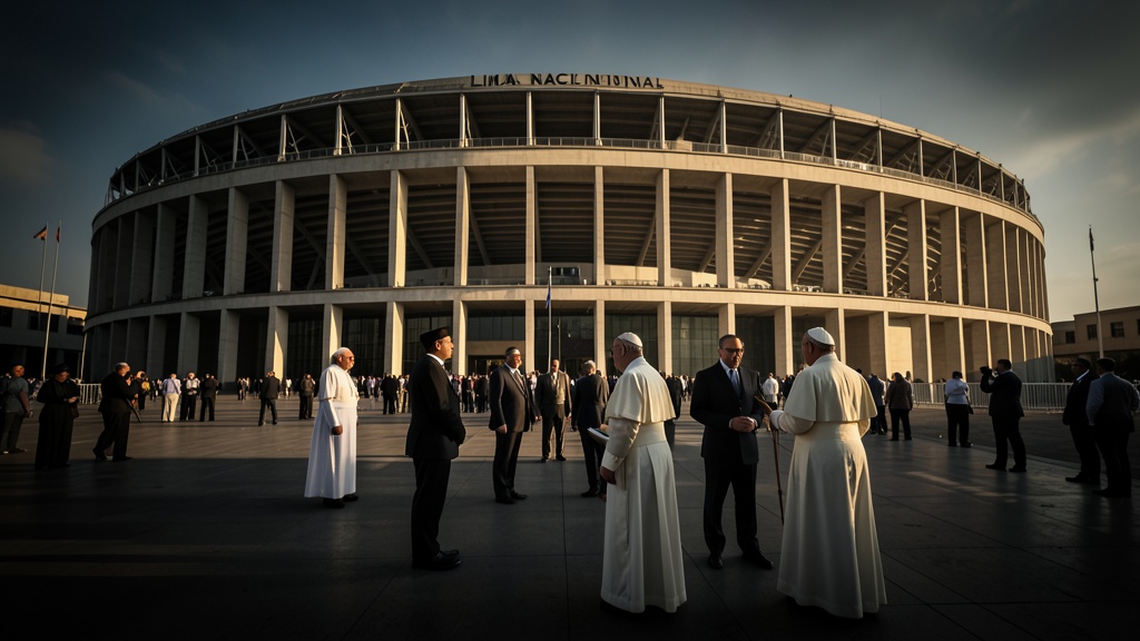 Vaticano inspecciona Estadio Nacional y Gran Teatro en Lima para visita del Papa León XIV
