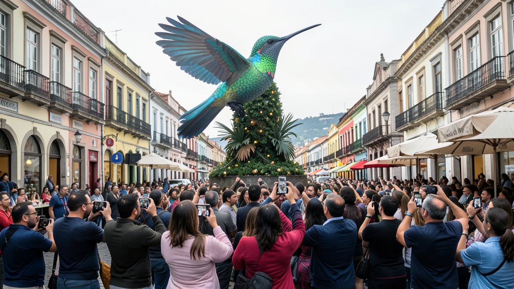Robbie Williams y el gallinazo limeño: Serfor celebra la foto viral en Miraflores