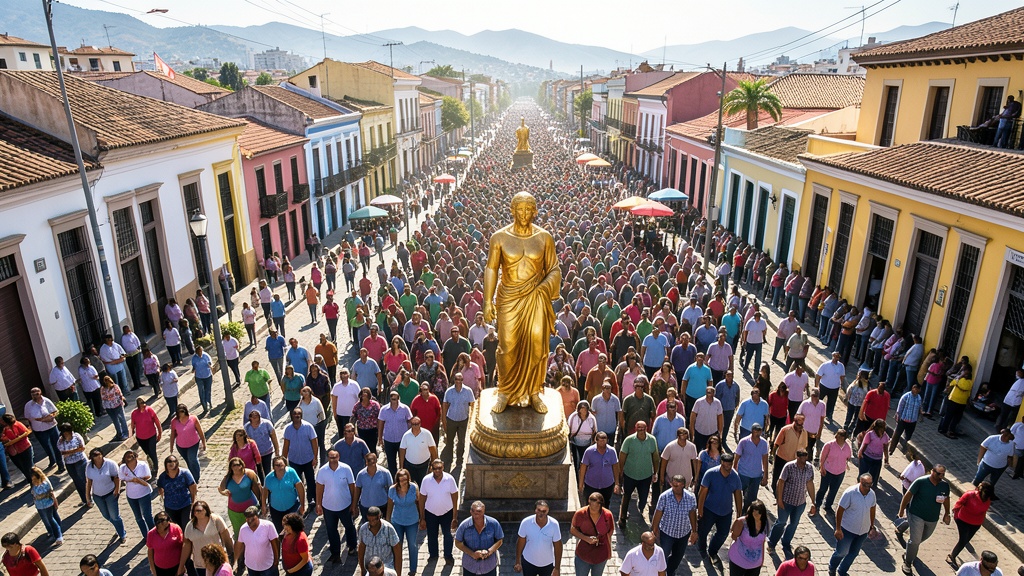 Así fue el primer recorrido del Señor de los Milagros 2026 por las calles de Lima